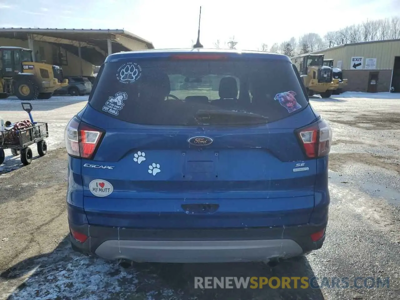 6 fotografías del automóvil dañado 1FMCU0GD7KUA36785 FORD ESCAPE 2019