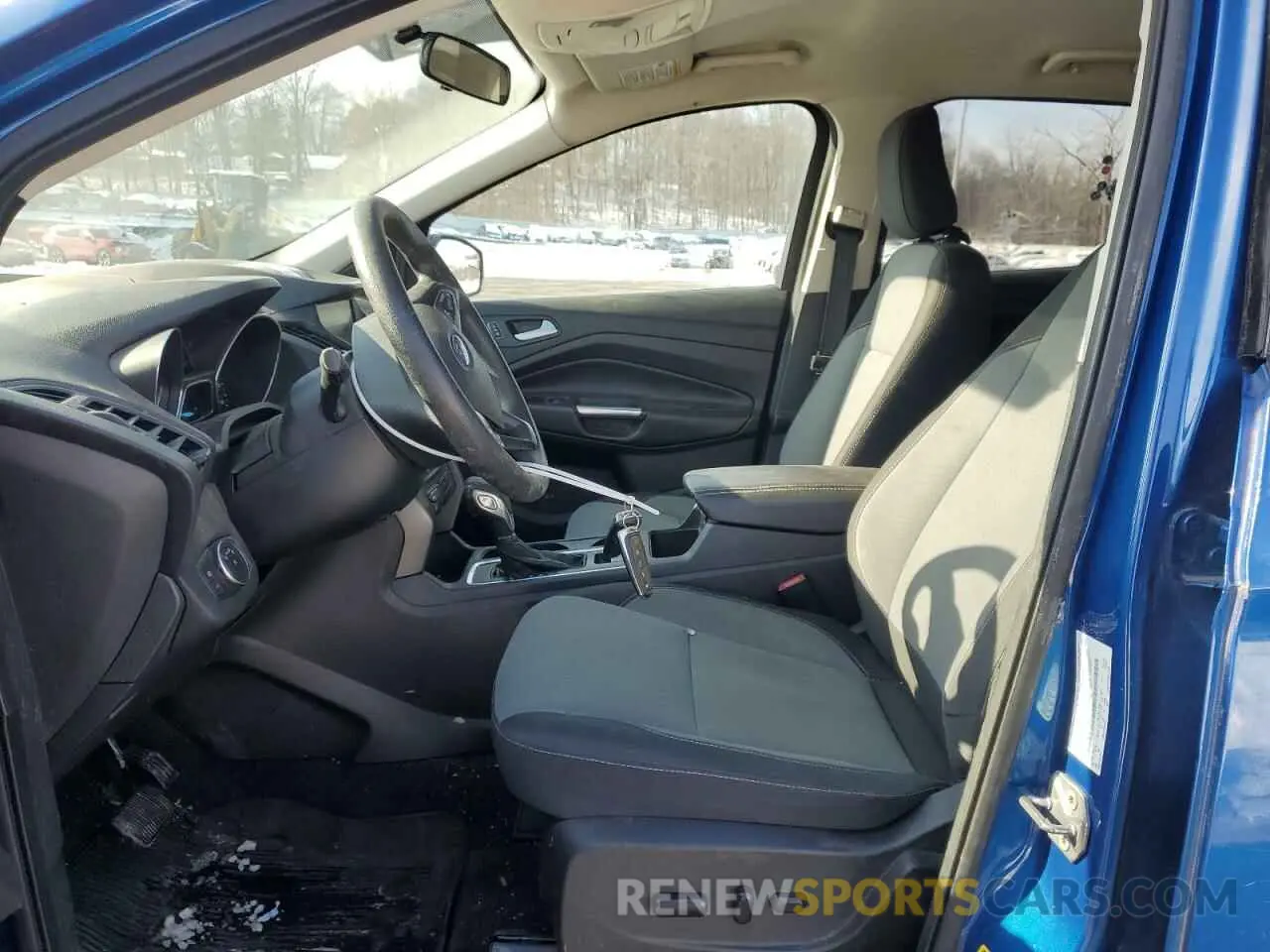 7 fotografías del automóvil dañado 1FMCU0GD7KUA36785 FORD ESCAPE 2019