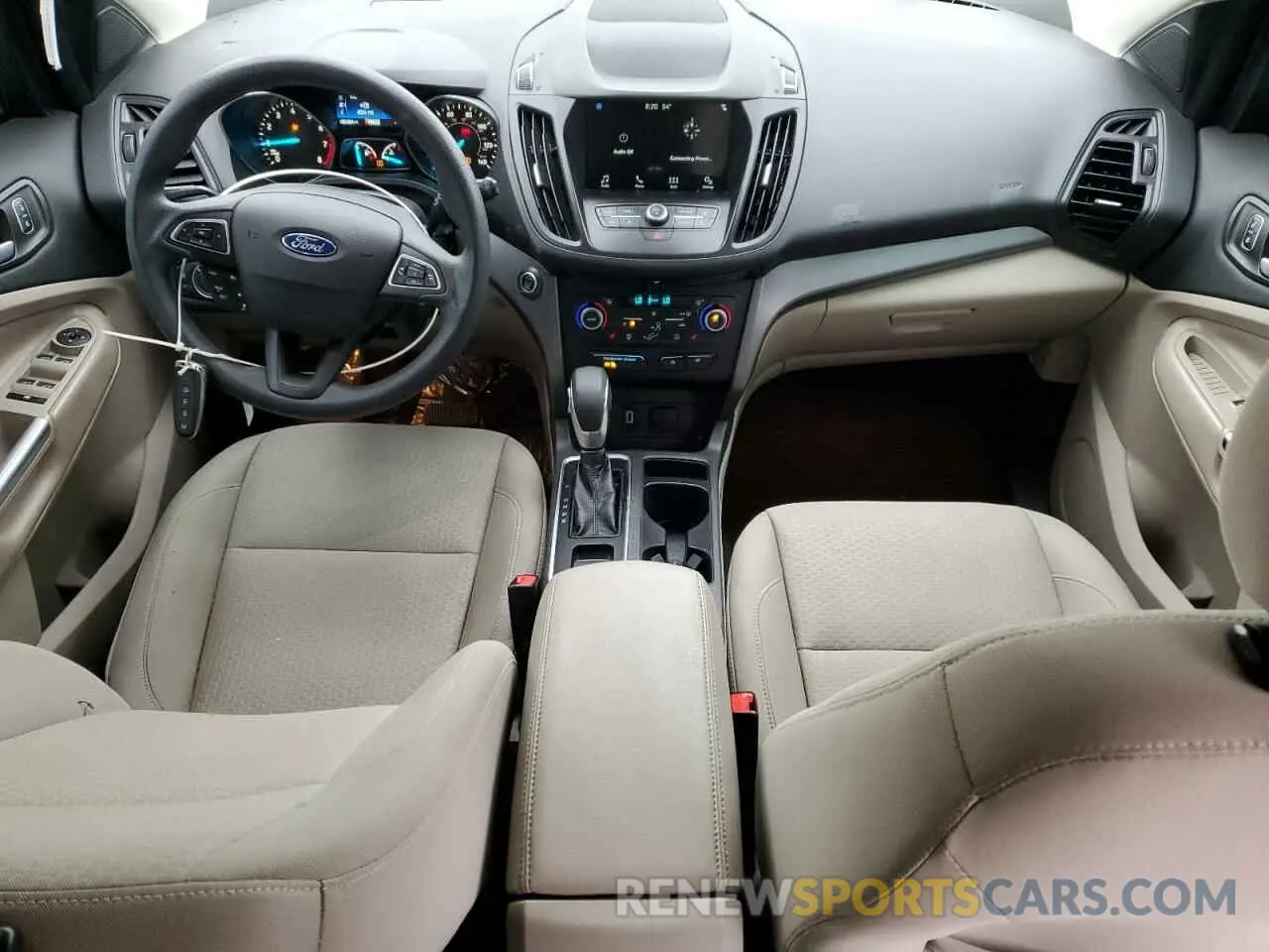8 fotografías del automóvil dañado 1FMCU0GD7KUA47950 FORD ESCAPE 2019