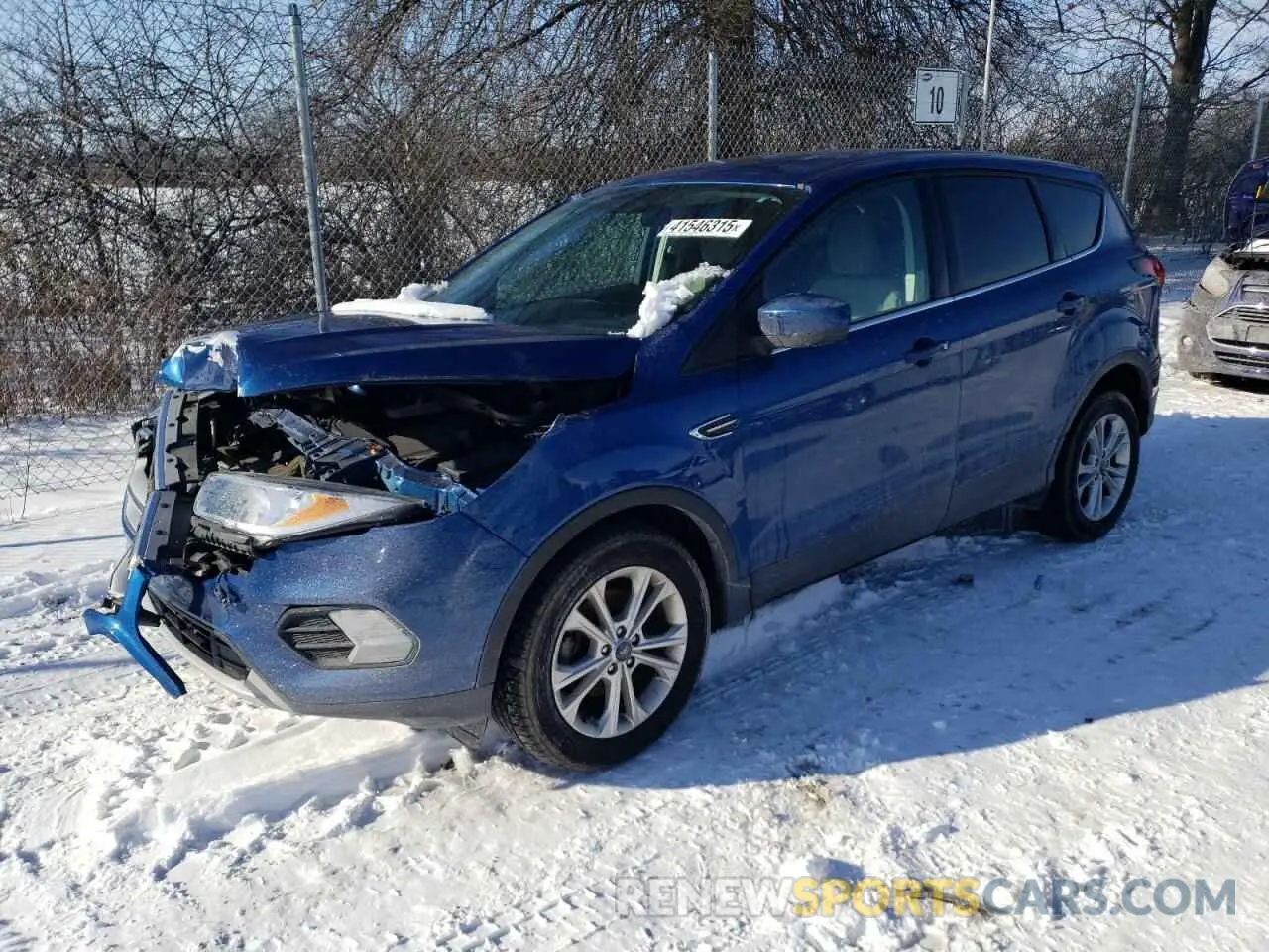 1 fotografías del automóvil dañado 1FMCU0GD7KUA72525 FORD ESCAPE 2019