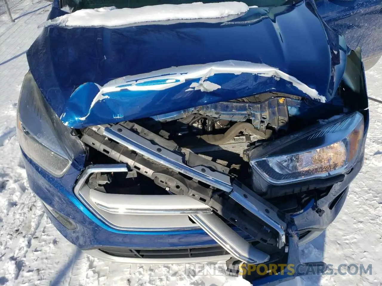 12 fotografías del automóvil dañado 1FMCU0GD7KUA72525 FORD ESCAPE 2019