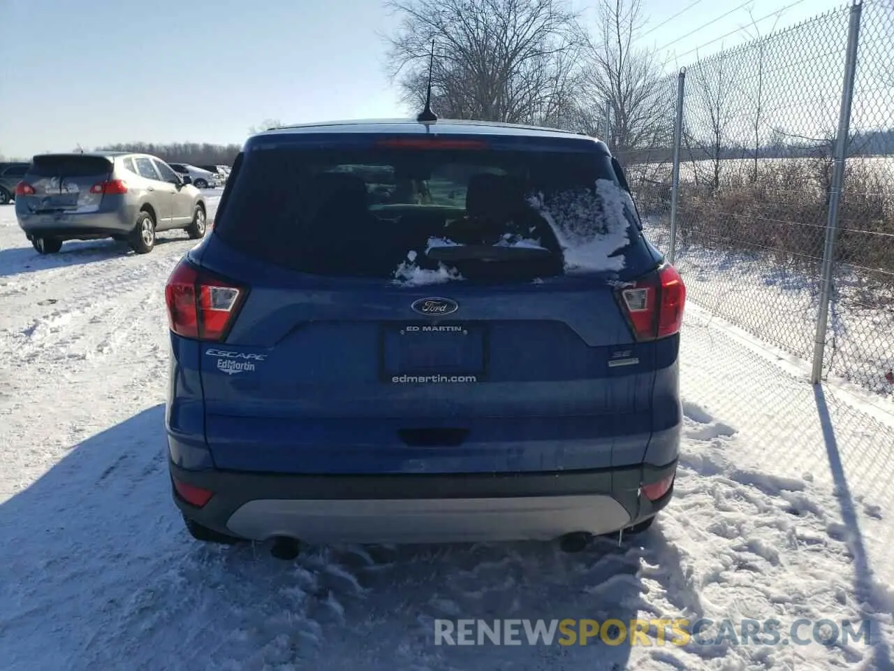6 fotografías del automóvil dañado 1FMCU0GD7KUA72525 FORD ESCAPE 2019