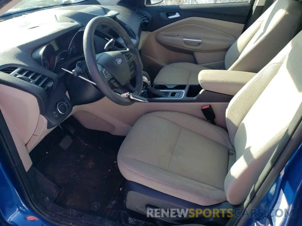 7 fotografías del automóvil dañado 1FMCU0GD7KUA72525 FORD ESCAPE 2019
