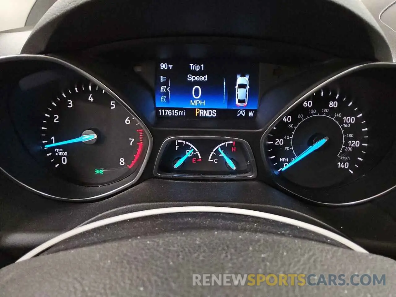 9 fotografías del automóvil dañado 1FMCU0GD8KUB64422 FORD ESCAPE 2019