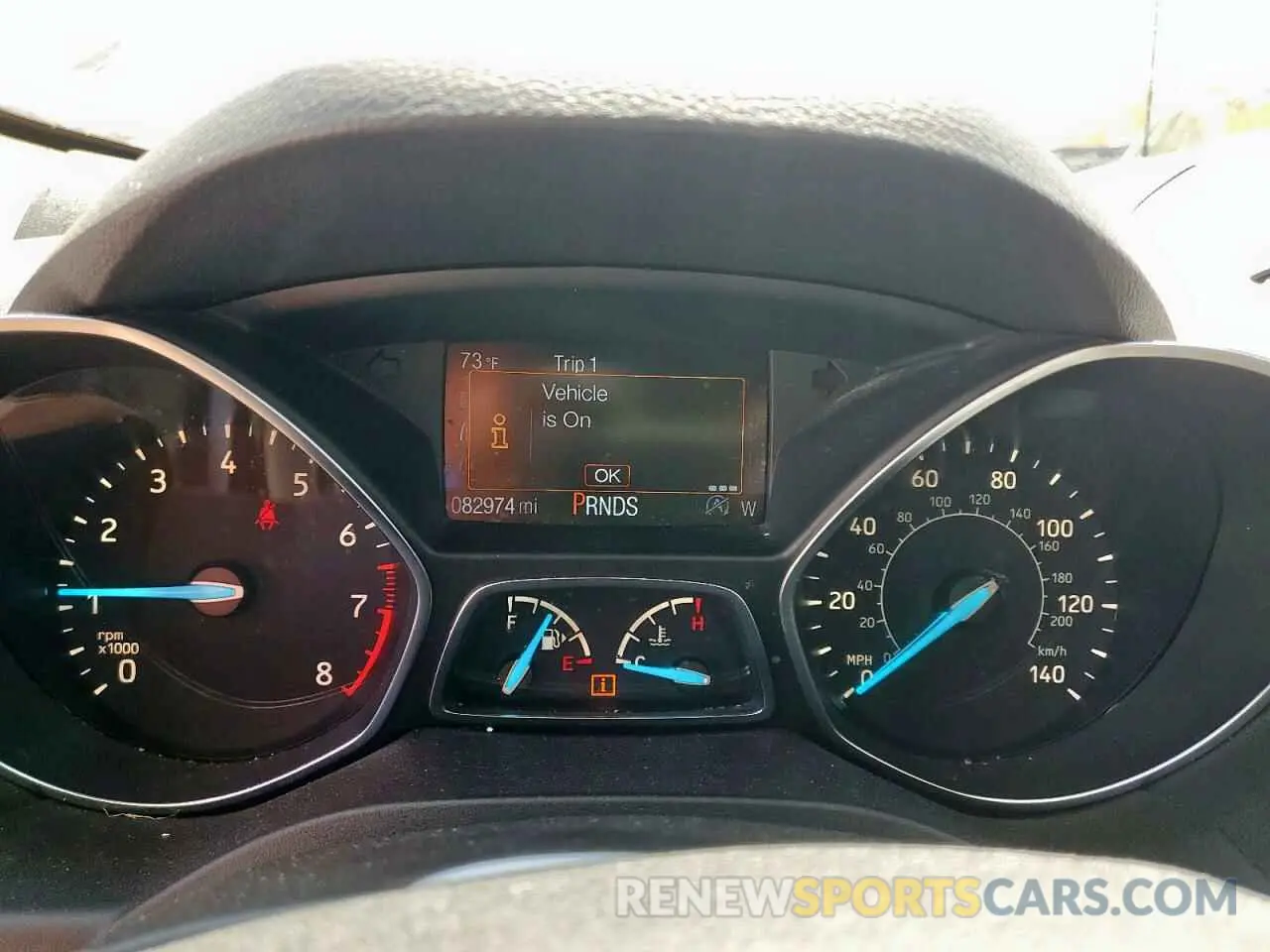 9 fotografías del automóvil dañado 1FMCU0GD9KUA17459 FORD ESCAPE 2019