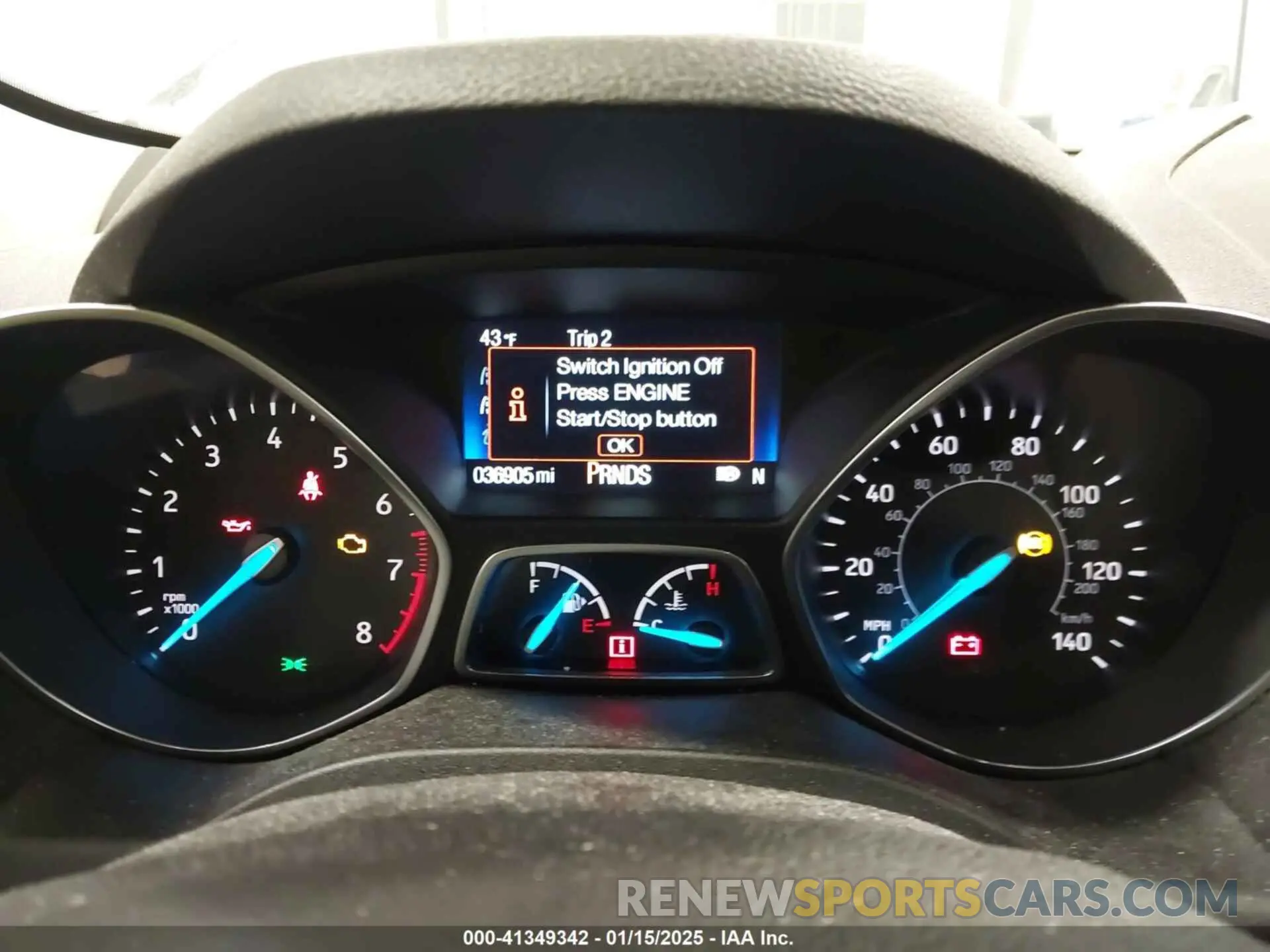 7 fotografías del automóvil dañado 1FMCU0GD9KUB61111 FORD ESCAPE 2019