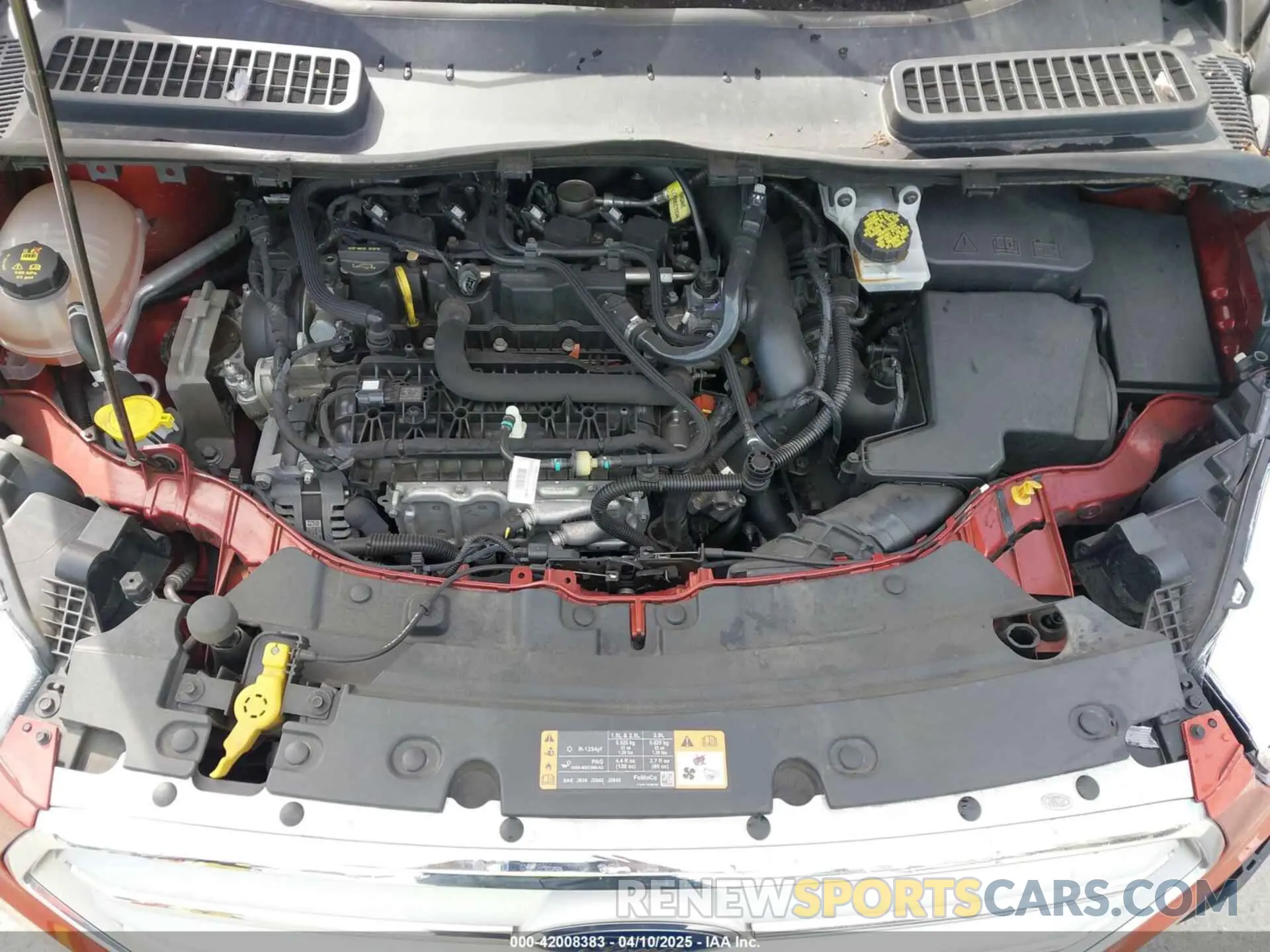 10 fotografías del automóvil dañado 1FMCU0GD9KUB82007 FORD ESCAPE 2019
