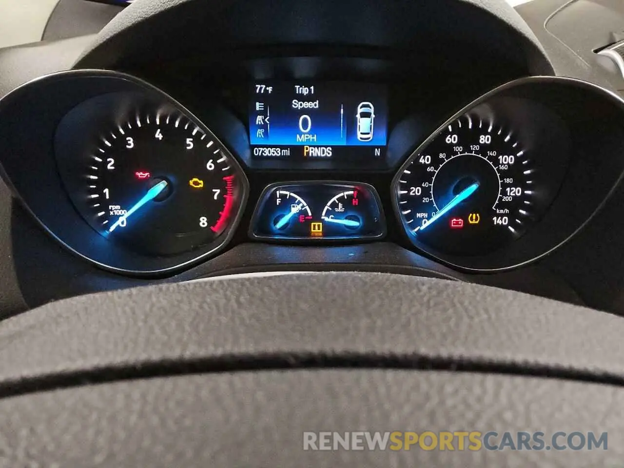 9 fotografías del automóvil dañado 1FMCU0GD9KUC52704 FORD ESCAPE 2019