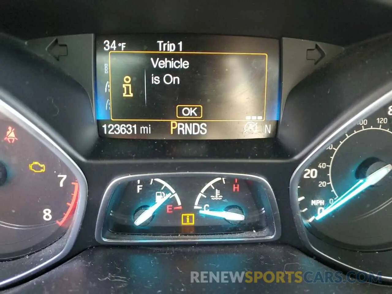 9 fotografías del automóvil dañado 1FMCU0GDXKUA46873 FORD ESCAPE 2019
