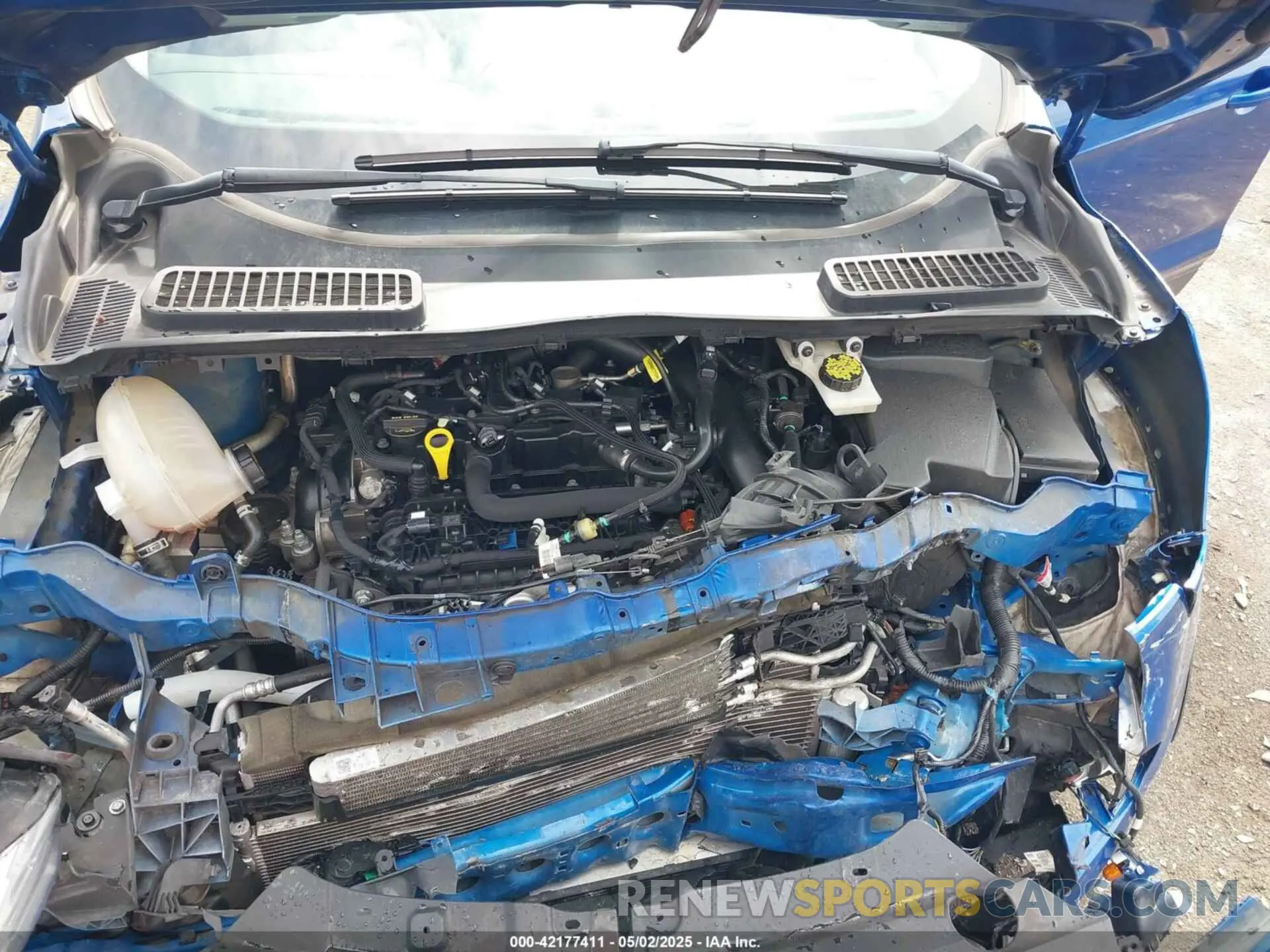 10 fotografías del automóvil dañado 1FMCU0GDXKUB81786 FORD ESCAPE 2019