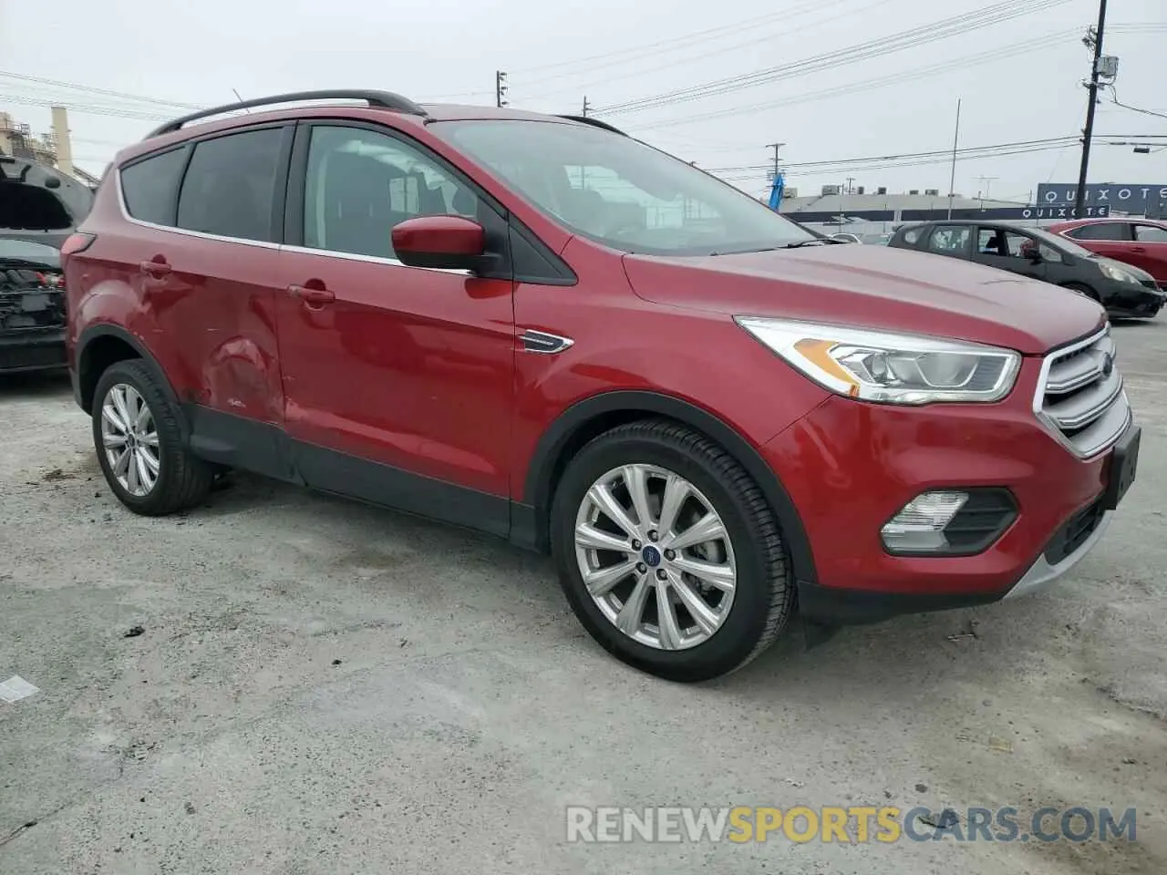 4 fotografías del automóvil dañado 1FMCU0HD0KUA20152 FORD ESCAPE 2019