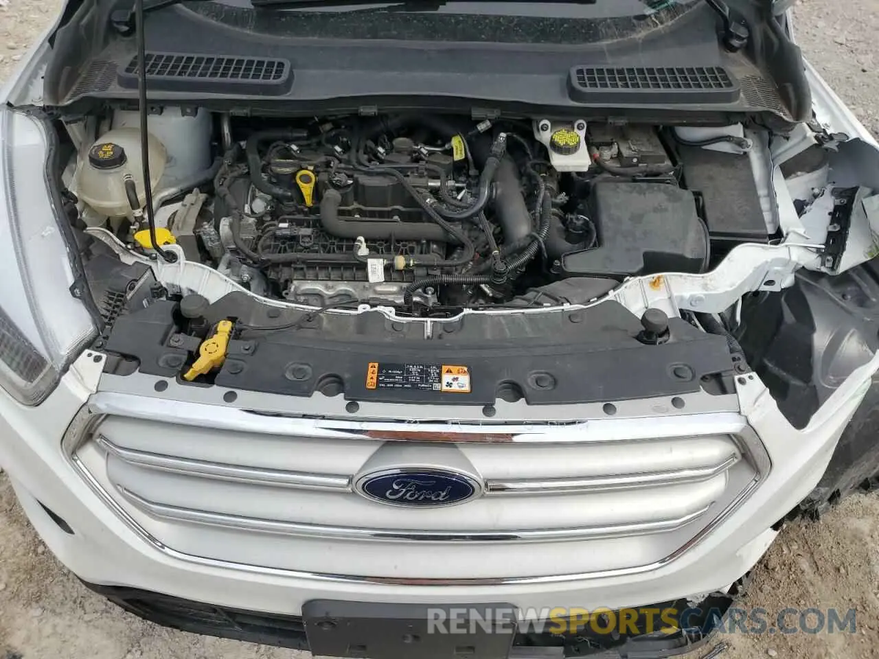 12 fotografías del automóvil dañado 1FMCU0HD1KUC30646 FORD ESCAPE 2019