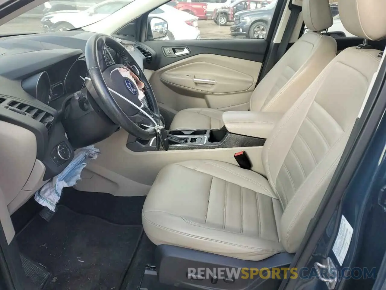 7 fotografías del automóvil dañado 1FMCU0HD1KUC56647 FORD ESCAPE 2019