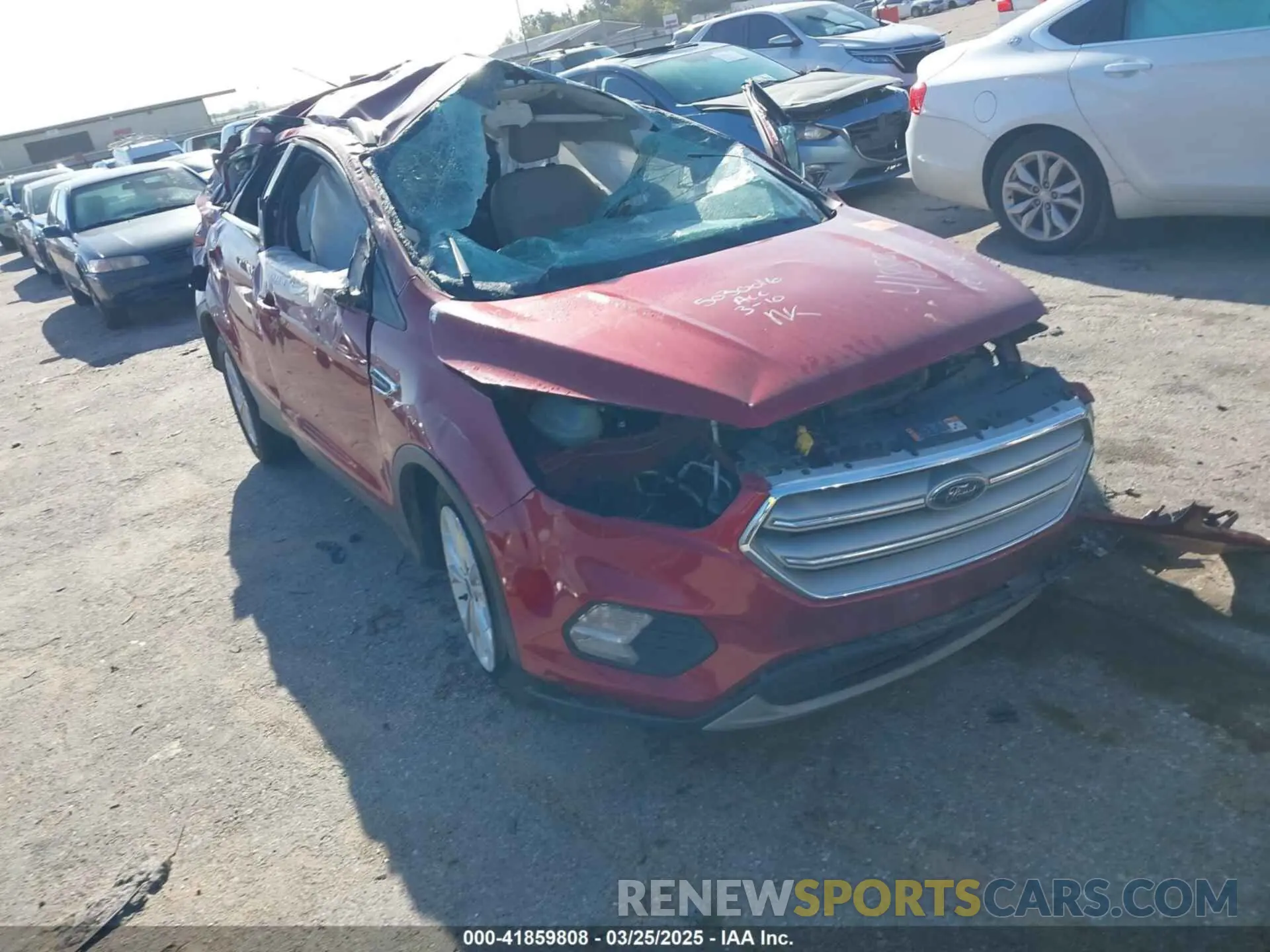 1 fotografías del automóvil dañado 1FMCU0HD2KUC32177 FORD ESCAPE 2019