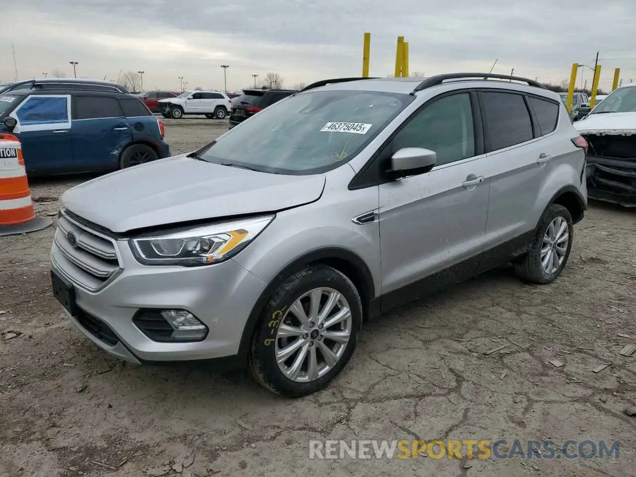 1 fotografías del automóvil dañado 1FMCU0HD3KUB65069 FORD ESCAPE 2019