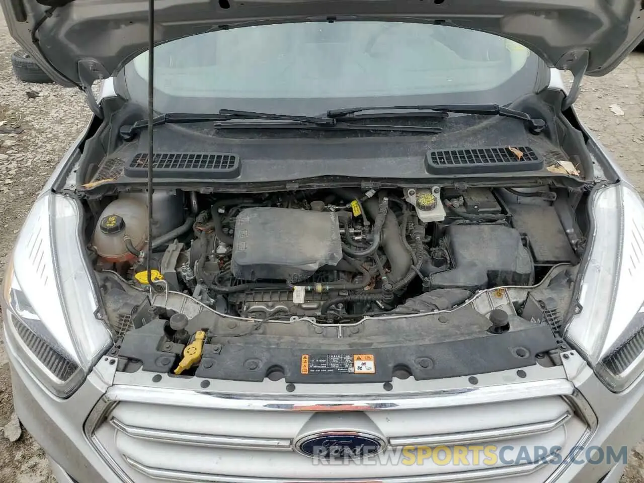 12 fotografías del automóvil dañado 1FMCU0HD3KUB65069 FORD ESCAPE 2019