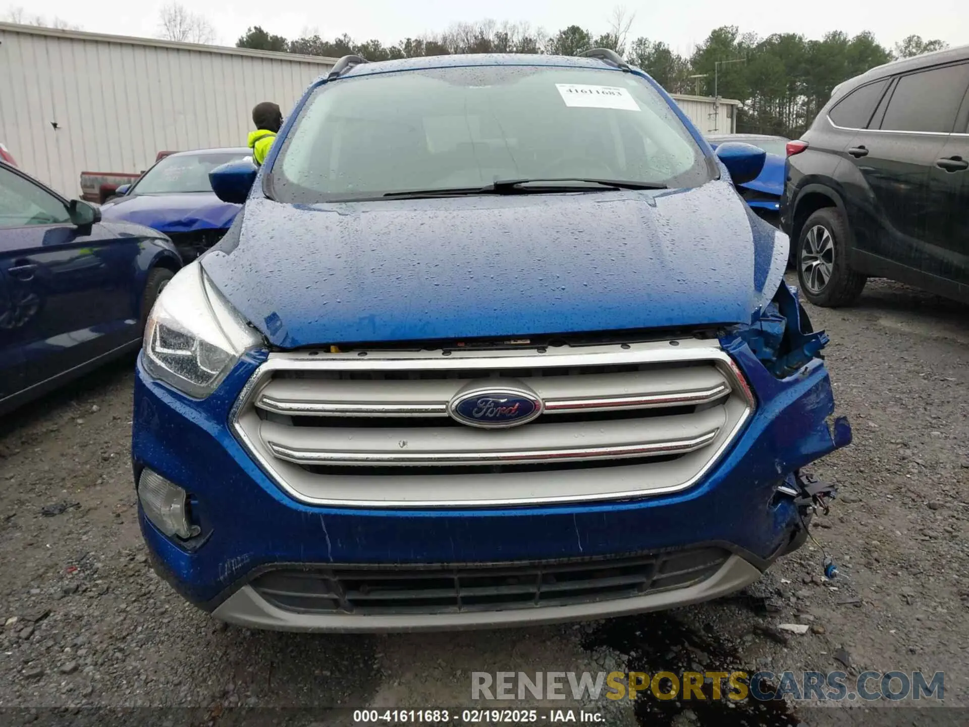 12 fotografías del automóvil dañado 1FMCU0HD4KUB93981 FORD ESCAPE 2019