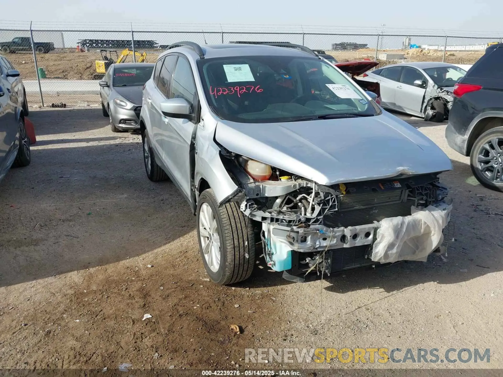 1 fotografías del automóvil dañado 1FMCU0HD5KUA99883 FORD ESCAPE 2019