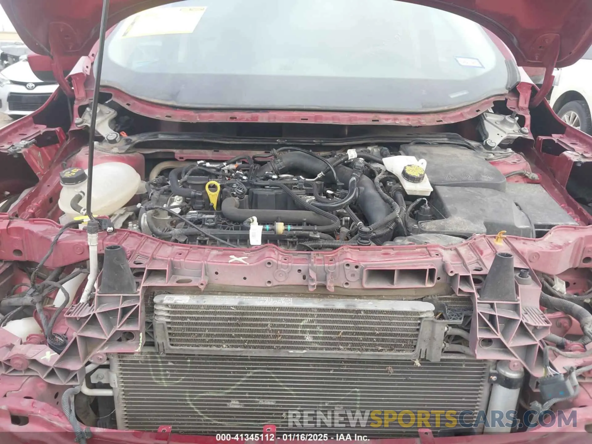 10 fotografías del automóvil dañado 1FMCU0HD5KUC02221 FORD ESCAPE 2019