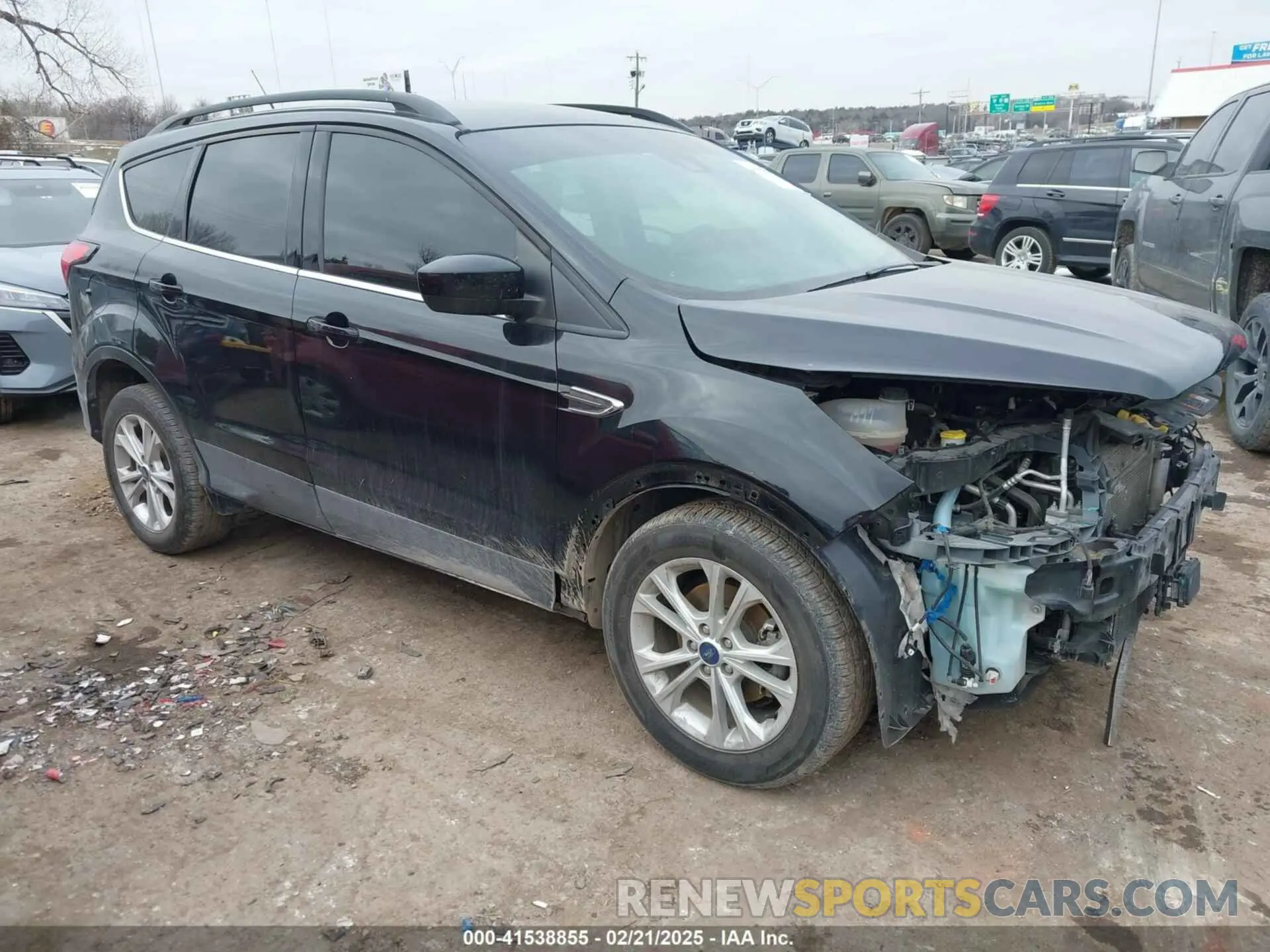 1 fotografías del automóvil dañado 1FMCU0HD7KUB00659 FORD ESCAPE 2019