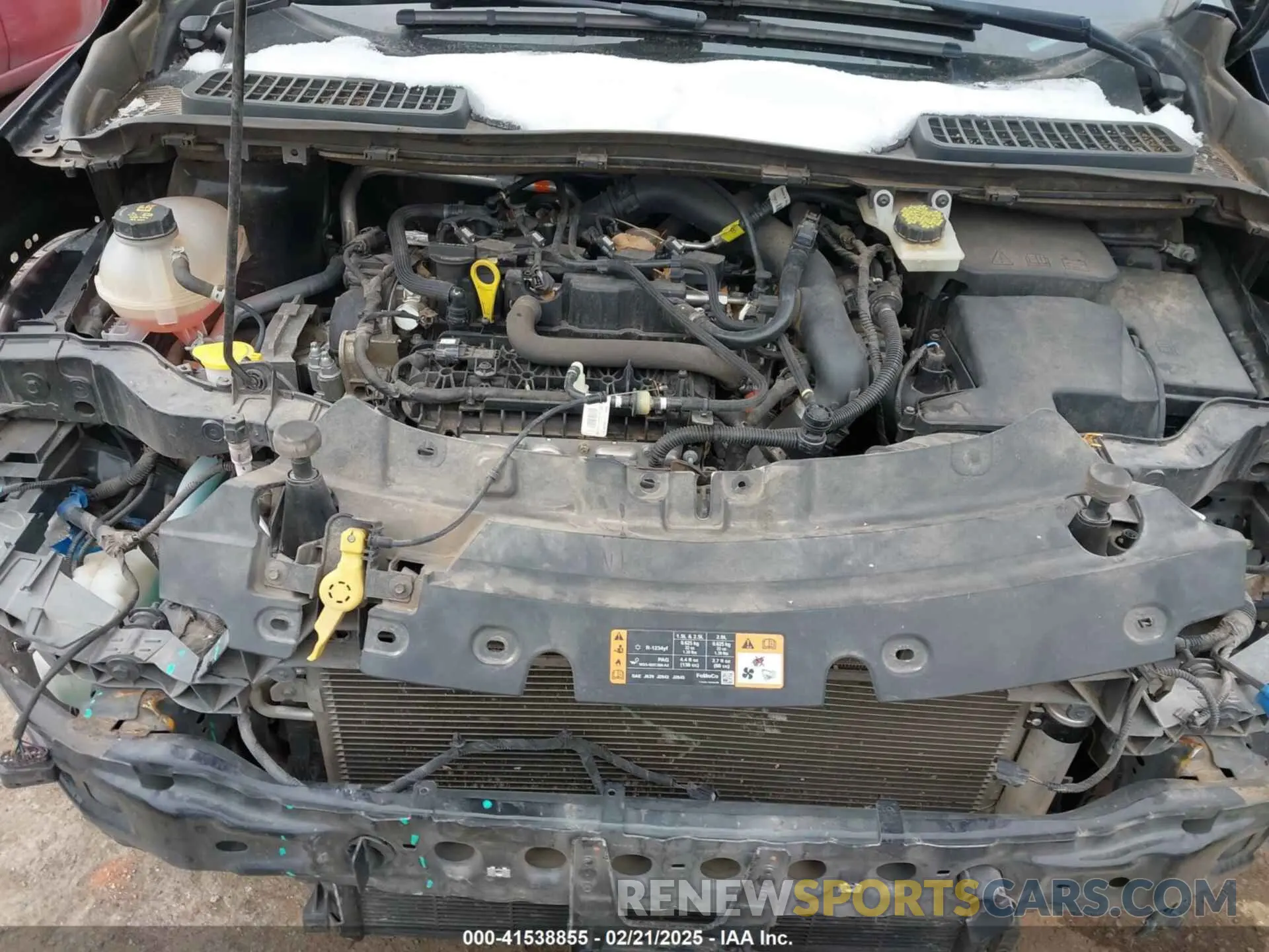 10 fotografías del automóvil dañado 1FMCU0HD7KUB00659 FORD ESCAPE 2019