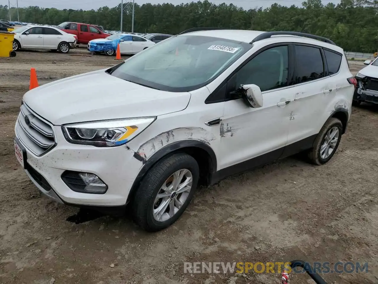 1 fotografías del automóvil dañado 1FMCU0HD7KUB01438 FORD ESCAPE 2019