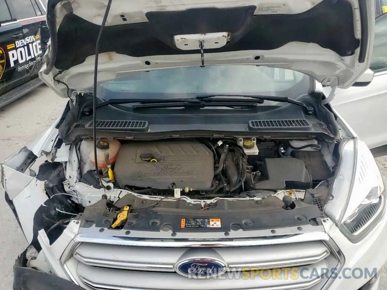 12 fotografías del automóvil dañado 1FMCU0HD8KUC25623 FORD ESCAPE 2019
