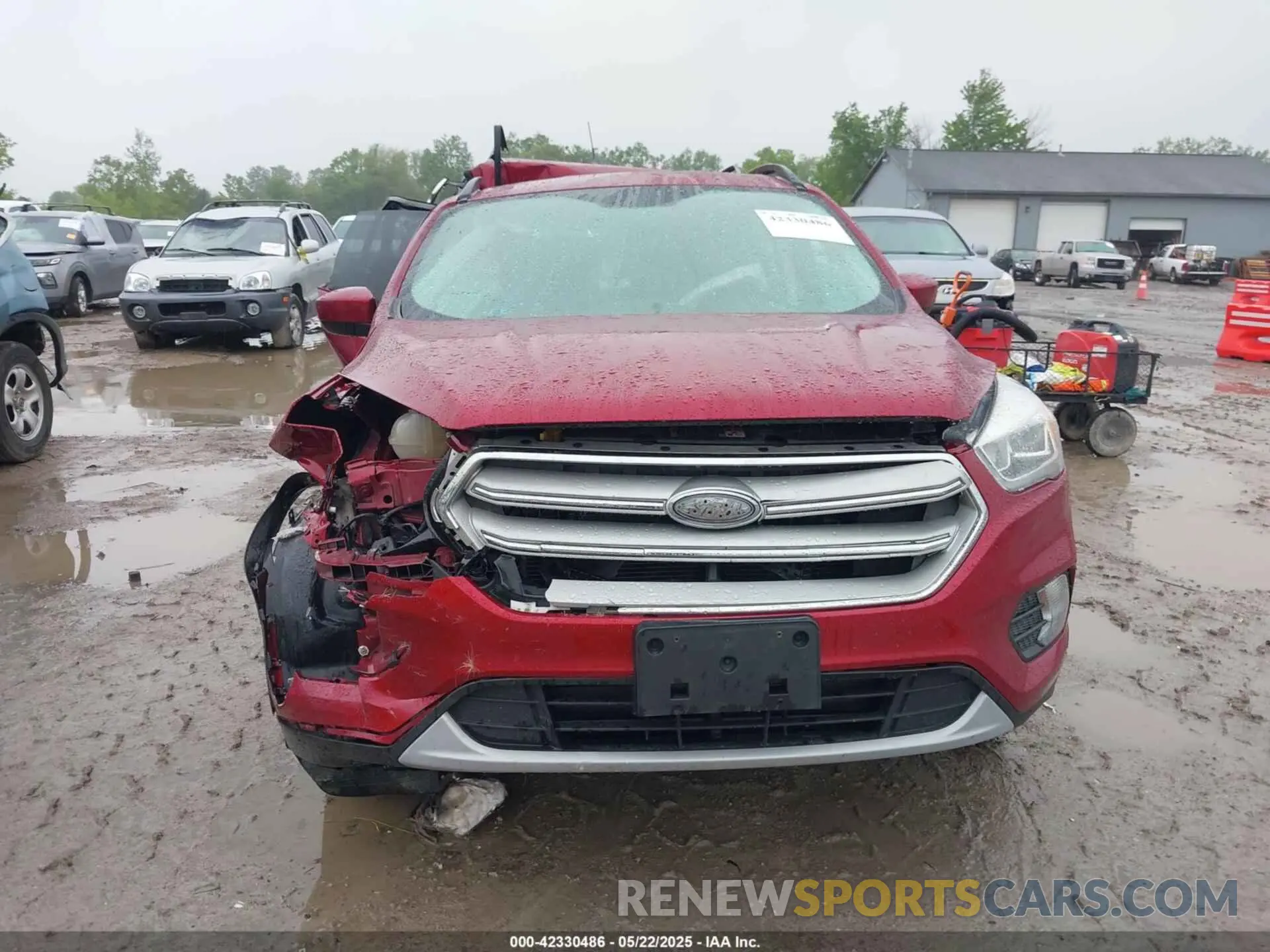 11 fotografías del automóvil dañado 1FMCU0HD9KUA14222 FORD ESCAPE 2019