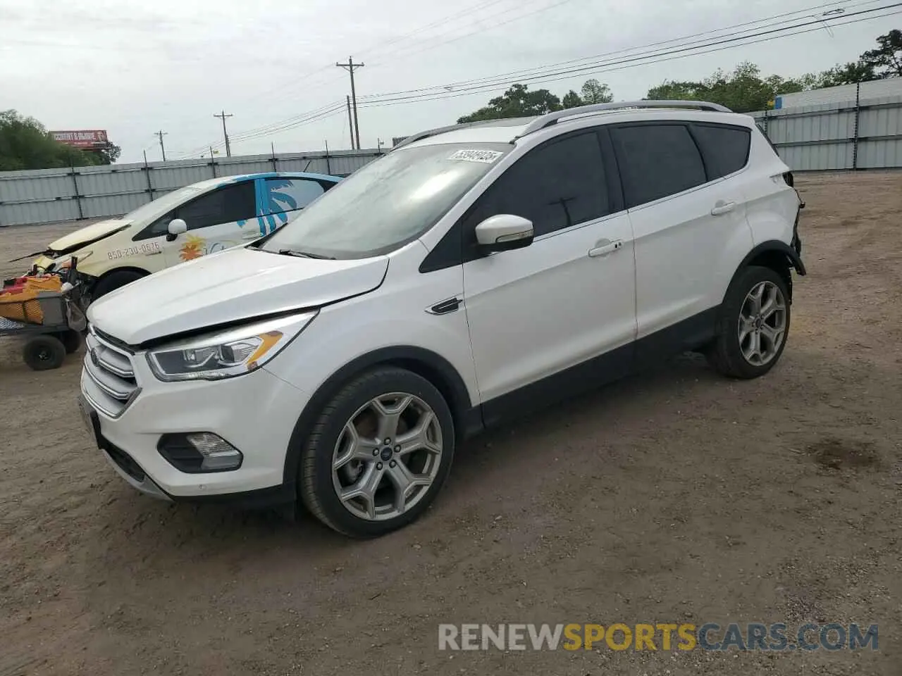 1 fotografías del automóvil dañado 1FMCU0J91KUB19987 FORD ESCAPE 2019