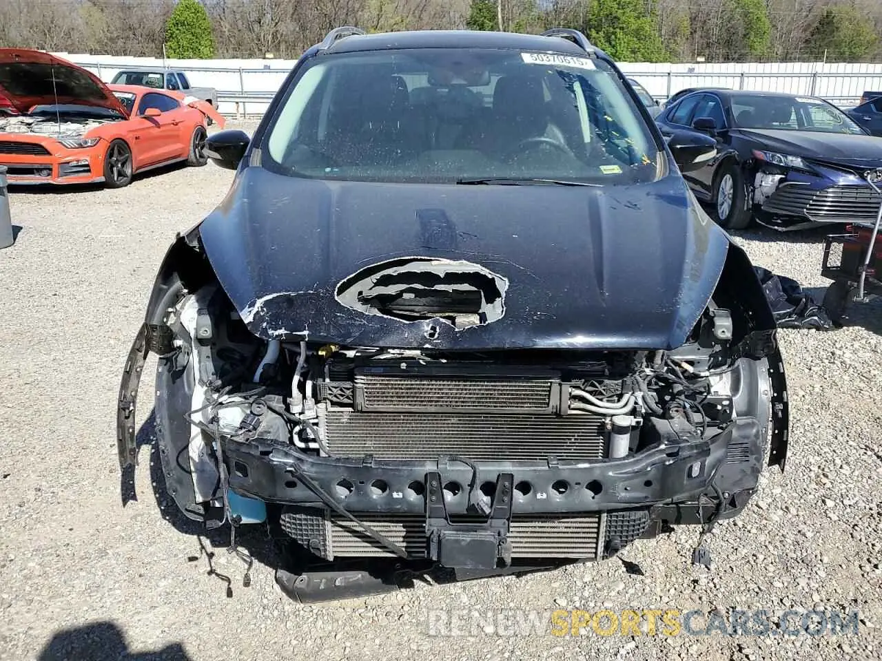 5 fotografías del automóvil dañado 1FMCU0J94KUB81464 FORD ESCAPE 2019