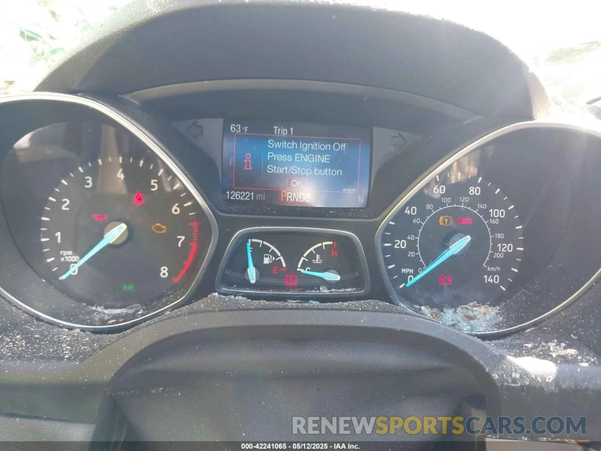 7 fotografías del automóvil dañado 1FMCU9GD0KUB92008 FORD ESCAPE 2019