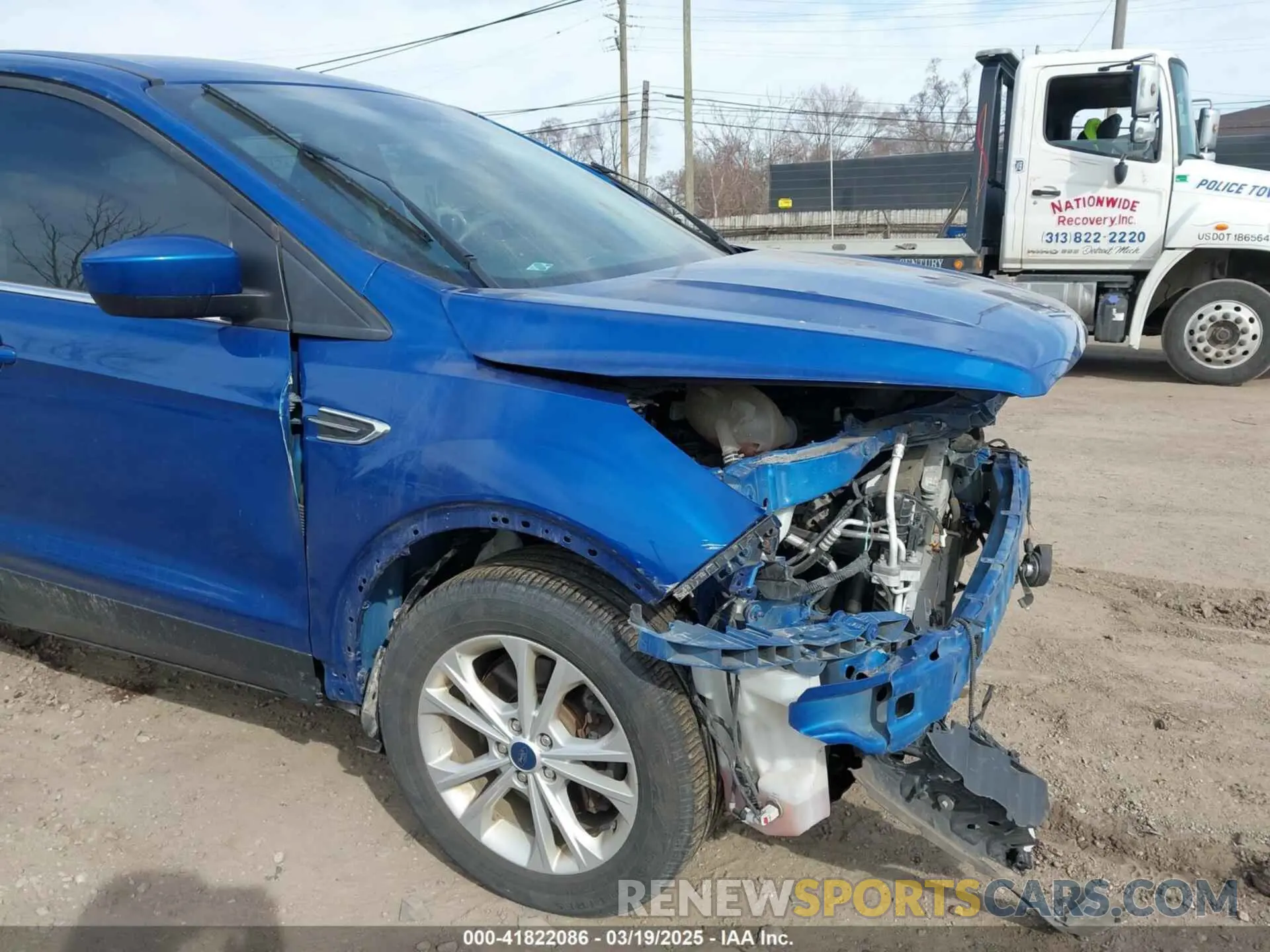 6 fotografías del automóvil dañado 1FMCU9GD1KUA98591 FORD ESCAPE 2019
