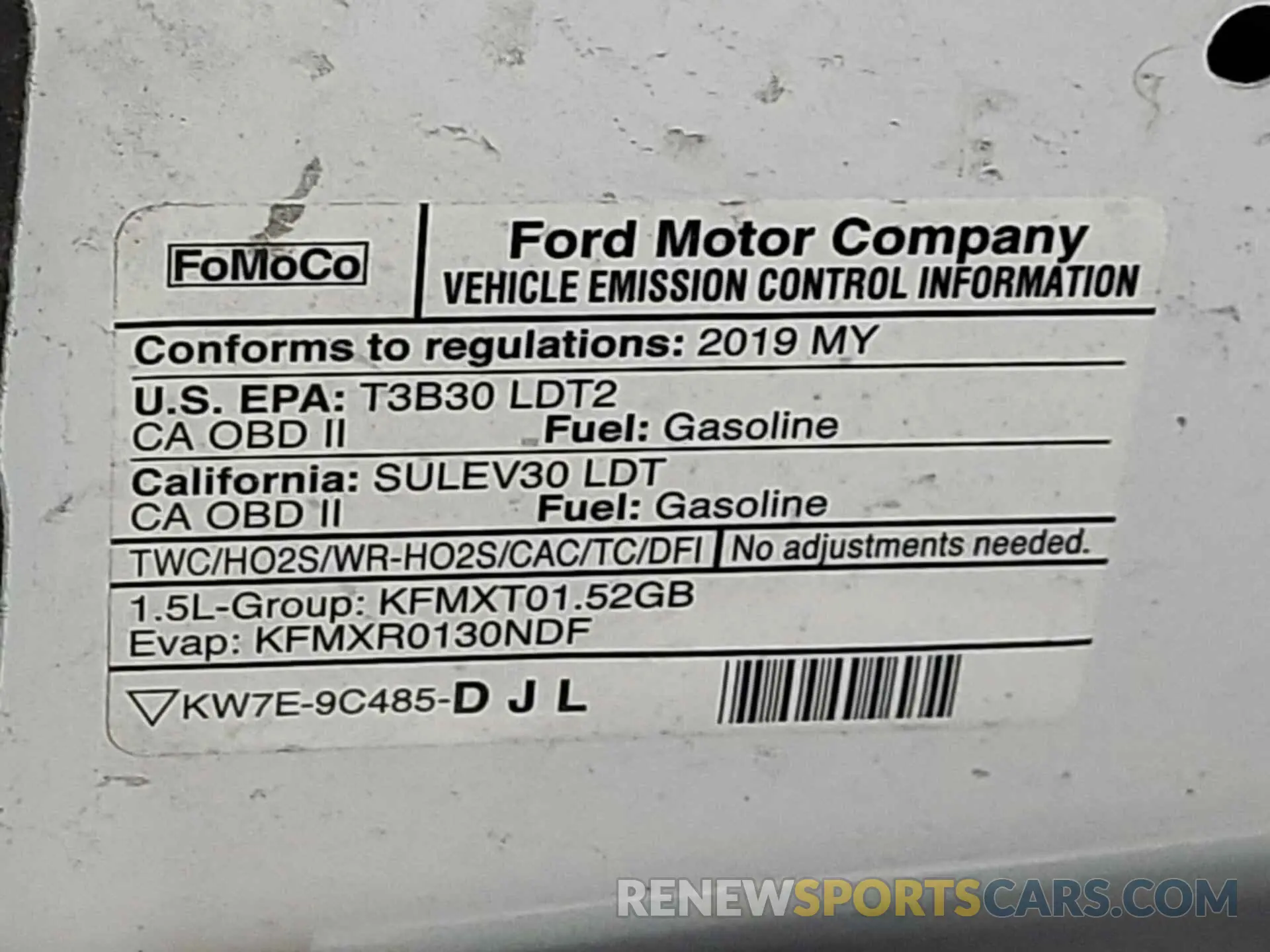 25 fotografías del automóvil dañado 1FMCU9GD1KUB65710 FORD ESCAPE 2019