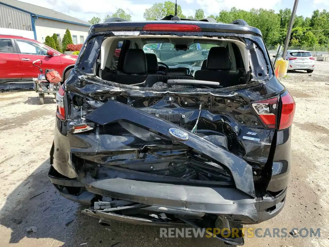 6 fotografías del automóvil dañado 1FMCU9GD2KUB99302 FORD ESCAPE 2019