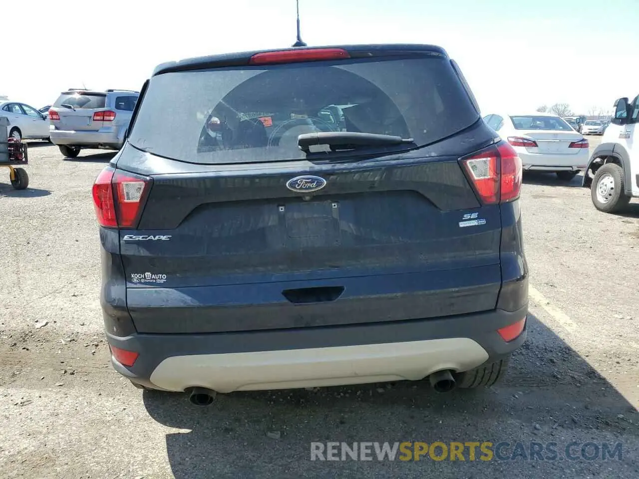 6 fotografías del automóvil dañado 1FMCU9GD3KUB44504 FORD ESCAPE 2019