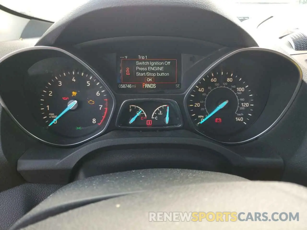 9 fotografías del automóvil dañado 1FMCU9GD4KUA95264 FORD ESCAPE 2019