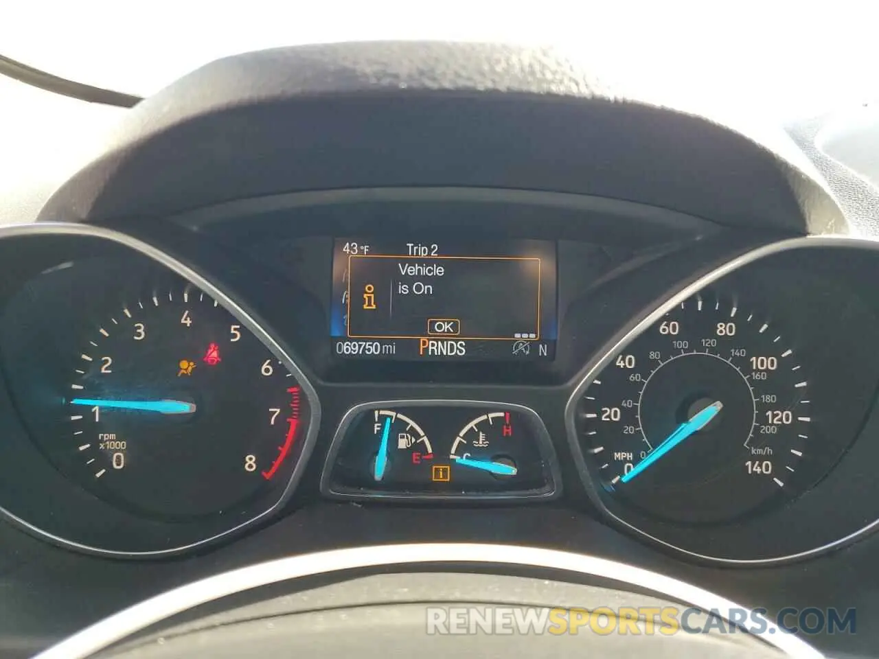 9 fotografías del automóvil dañado 1FMCU9GD4KUB85496 FORD ESCAPE 2019