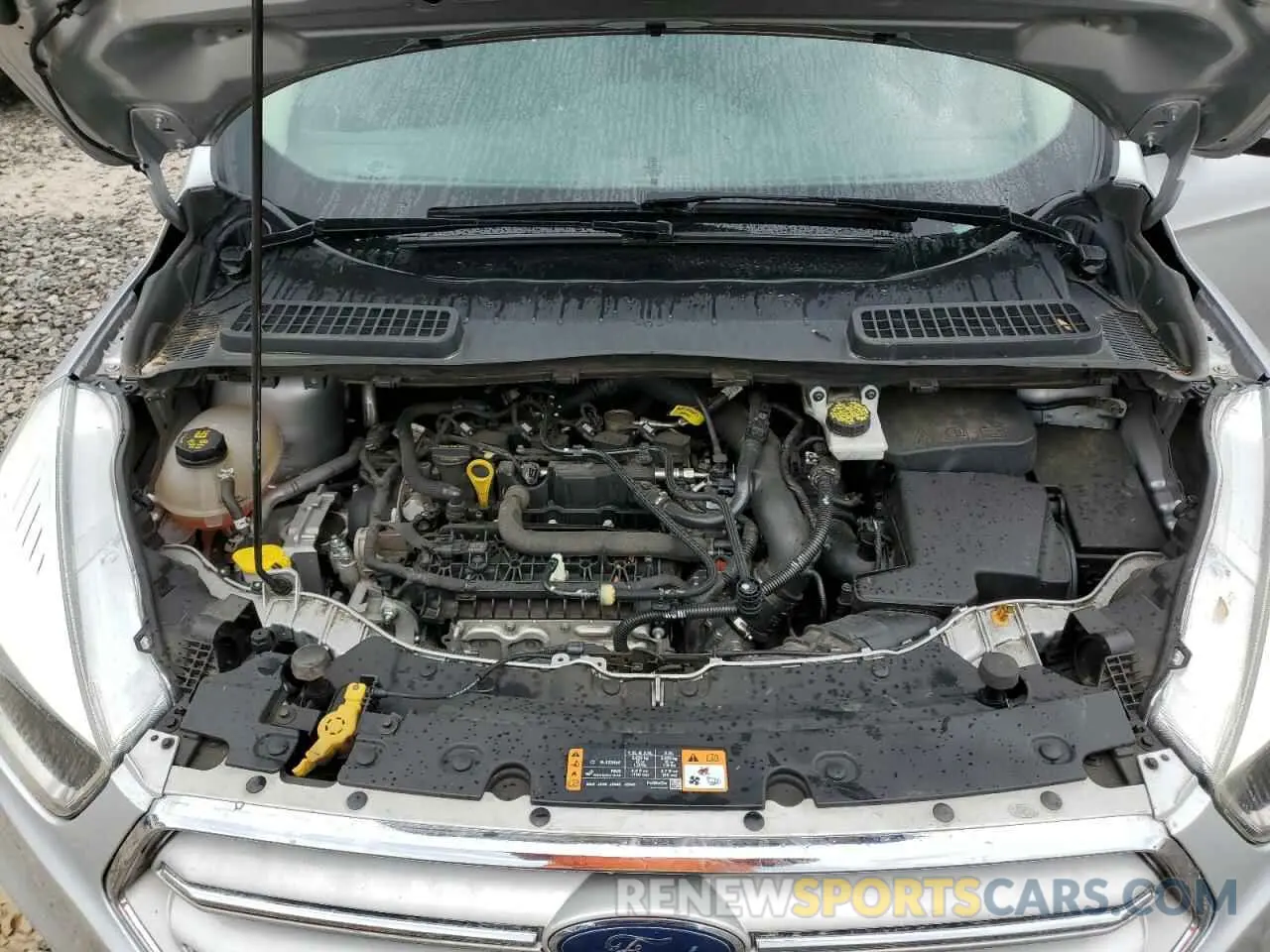 12 fotografías del automóvil dañado 1FMCU9GD5KUA01487 FORD ESCAPE 2019