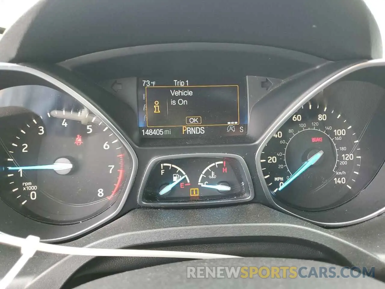 9 fotografías del automóvil dañado 1FMCU9GD5KUA01487 FORD ESCAPE 2019