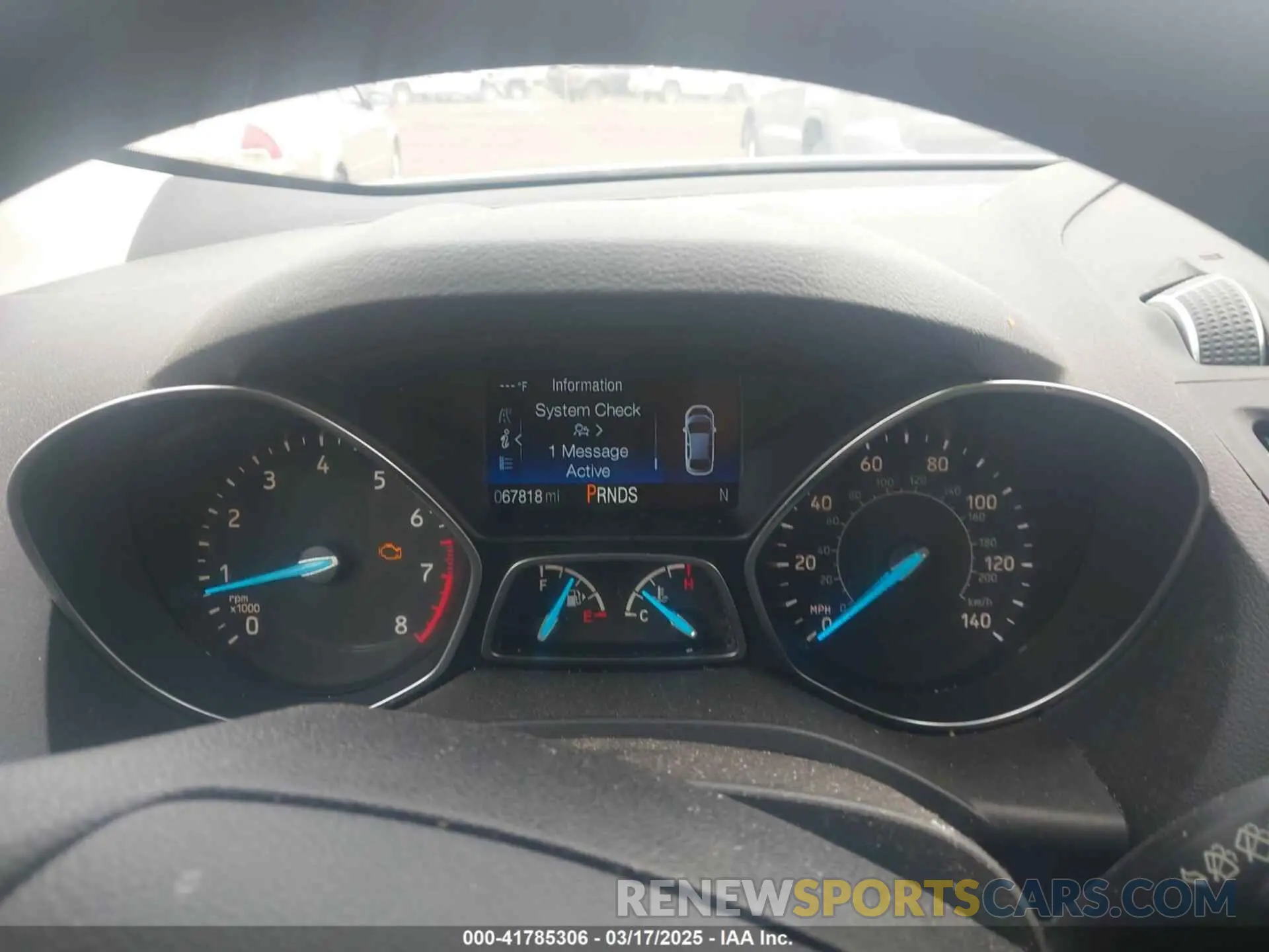 7 fotografías del automóvil dañado 1FMCU9GD6KUA41674 FORD ESCAPE 2019