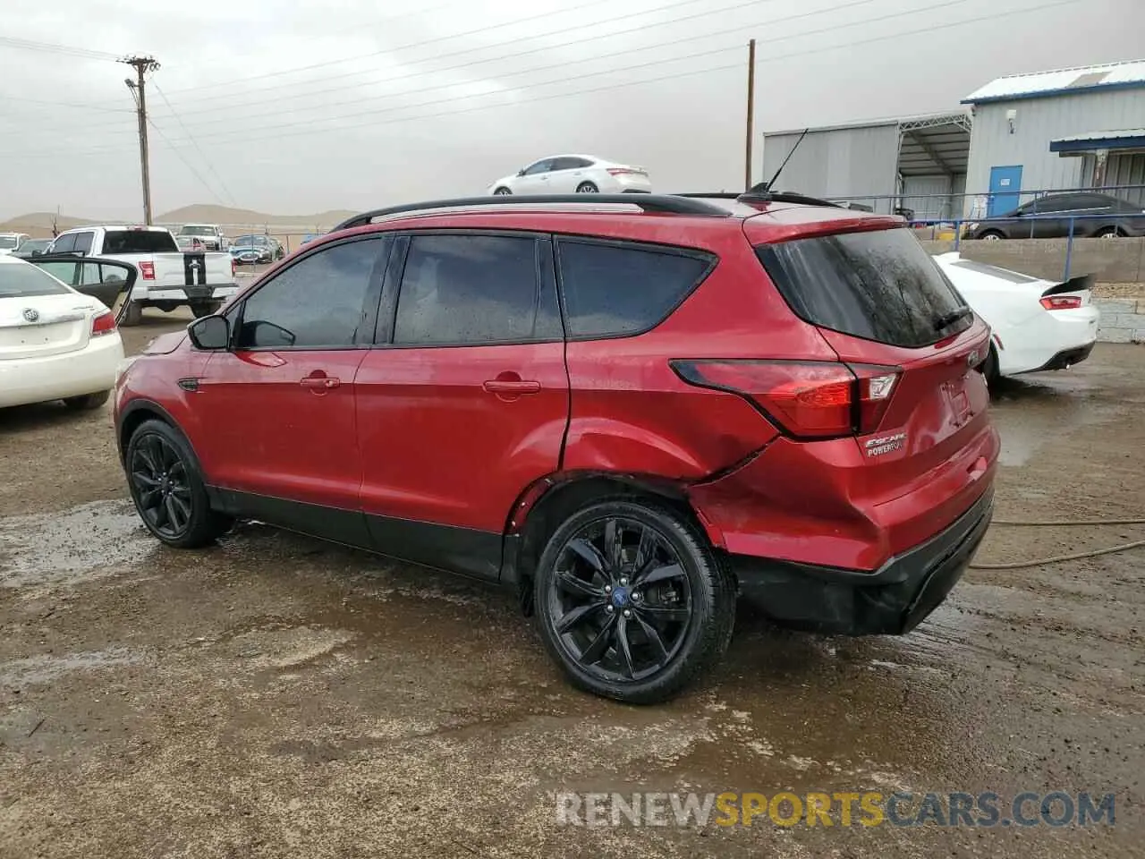2 fotografías del automóvil dañado 1FMCU9GD6KUB78775 FORD ESCAPE 2019