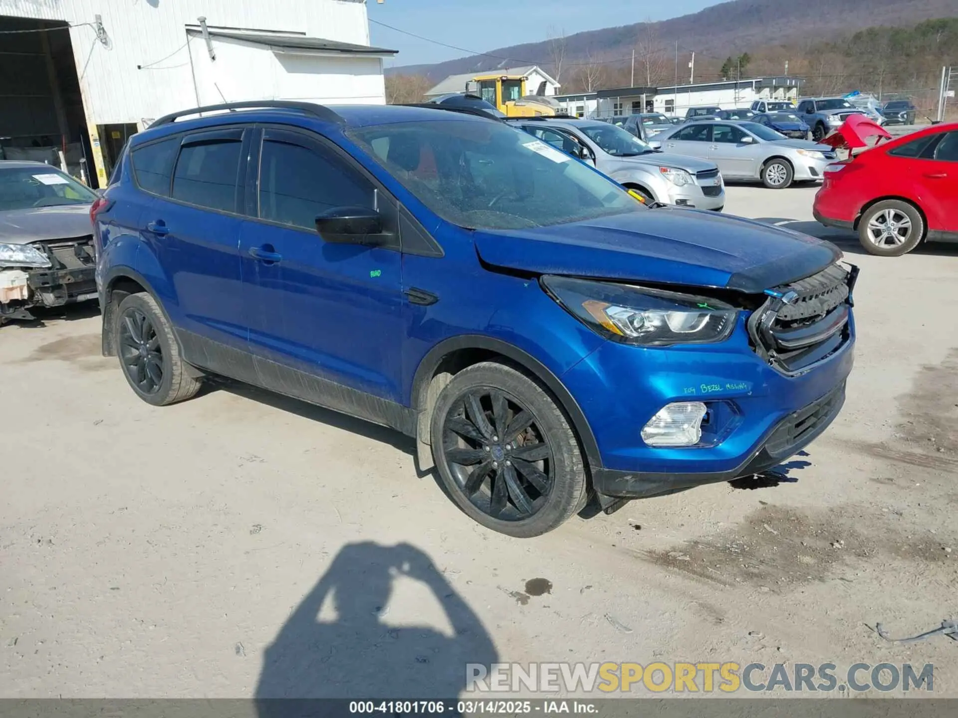 1 fotografías del automóvil dañado 1FMCU9GD7KUB44070 FORD ESCAPE 2019
