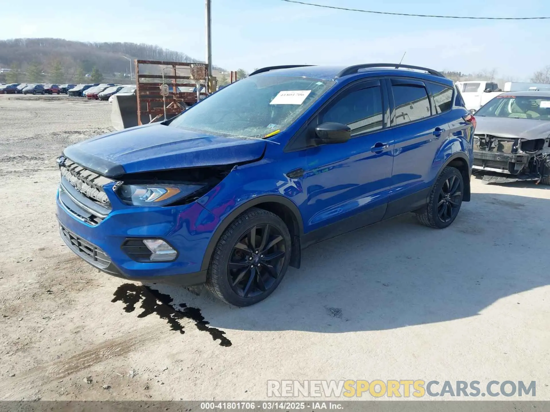 2 fotografías del automóvil dañado 1FMCU9GD7KUB44070 FORD ESCAPE 2019