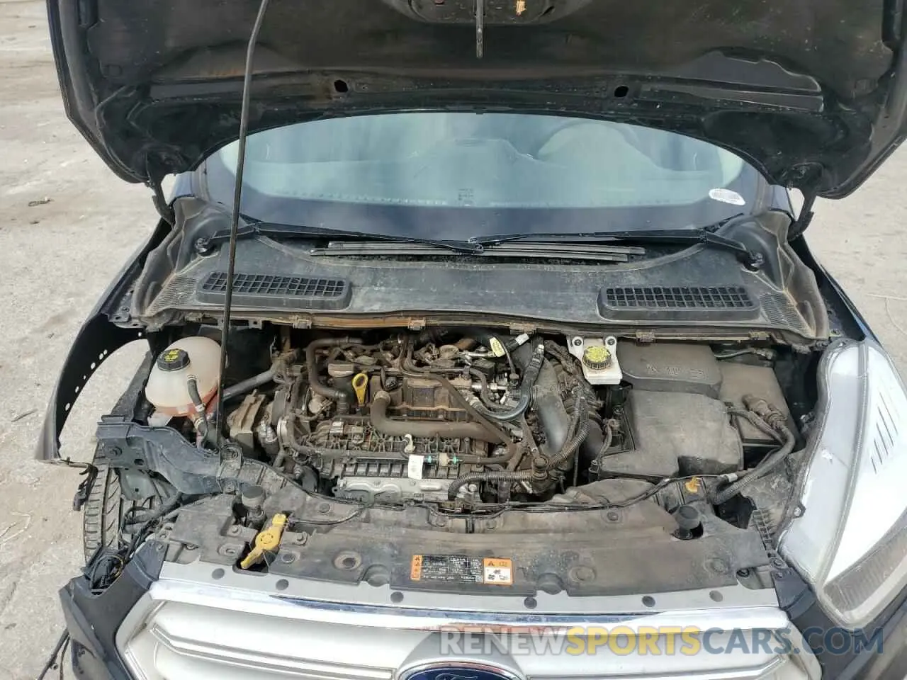 12 fotografías del automóvil dañado 1FMCU9GD7KUC38014 FORD ESCAPE 2019