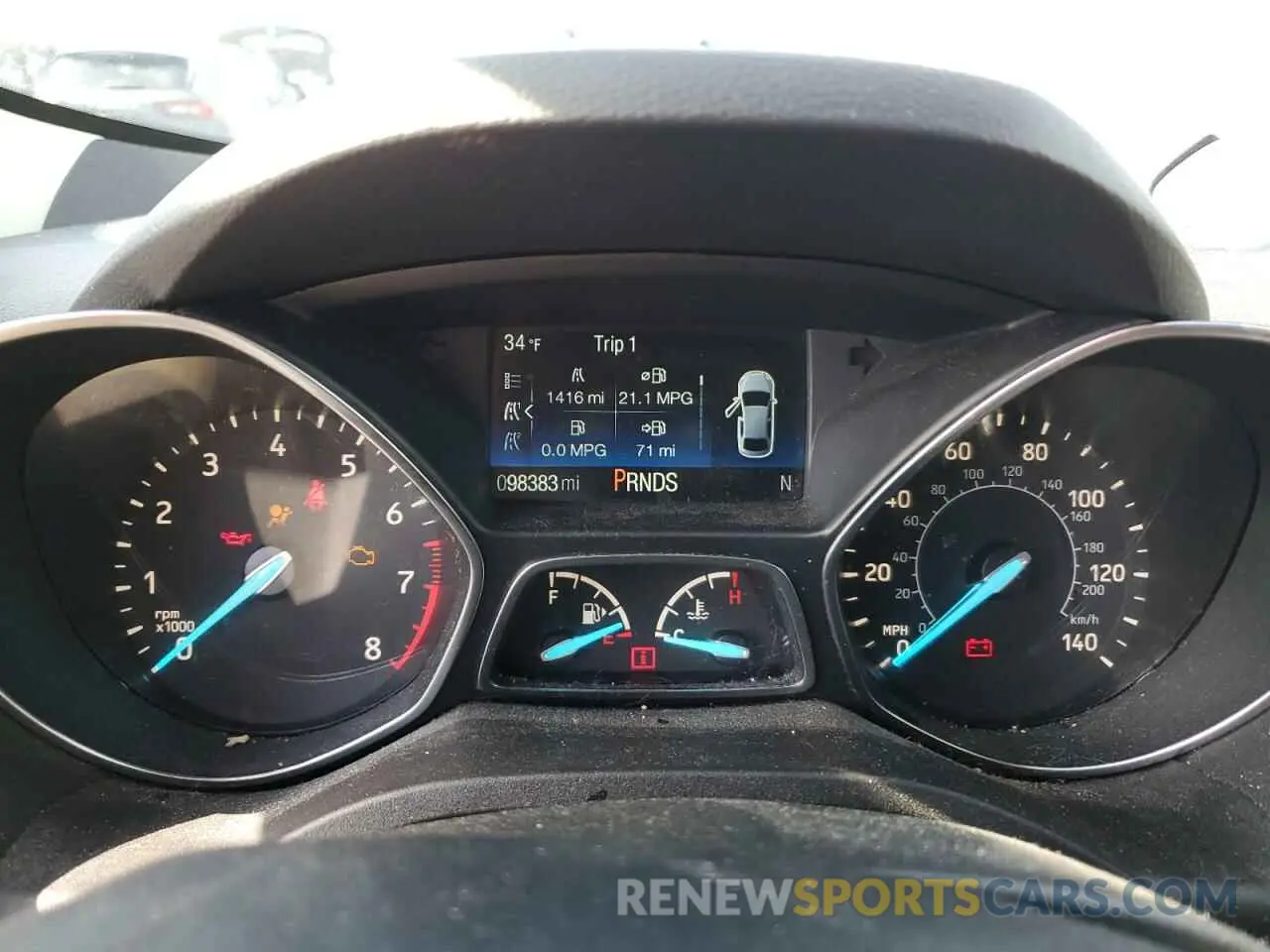 9 fotografías del automóvil dañado 1FMCU9GD9KUA32693 FORD ESCAPE 2019