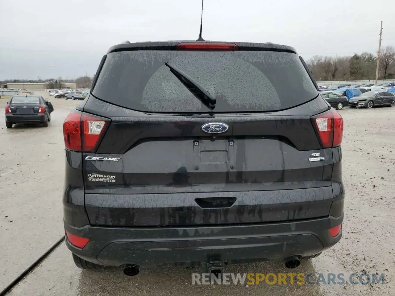 6 fotografías del automóvil dañado 1FMCU9GD9KUB99166 FORD ESCAPE 2019
