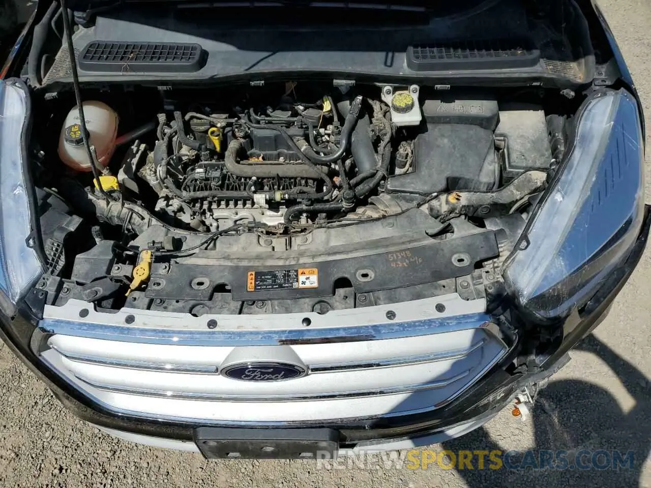12 fotografías del automóvil dañado 1FMCU9GD9KUC26463 FORD ESCAPE 2019