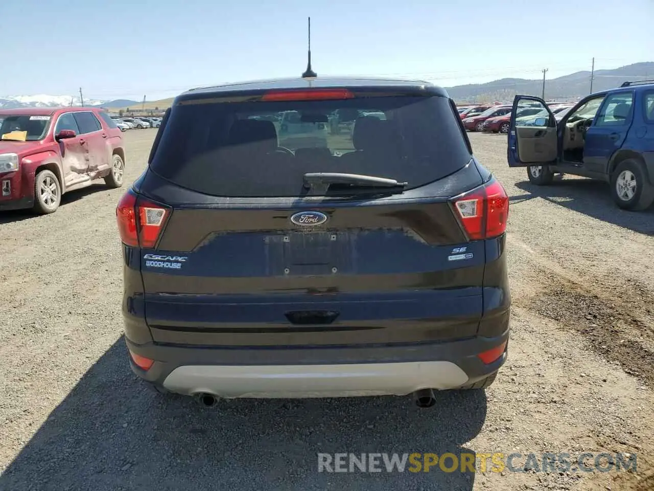 6 fotografías del automóvil dañado 1FMCU9GD9KUC26463 FORD ESCAPE 2019