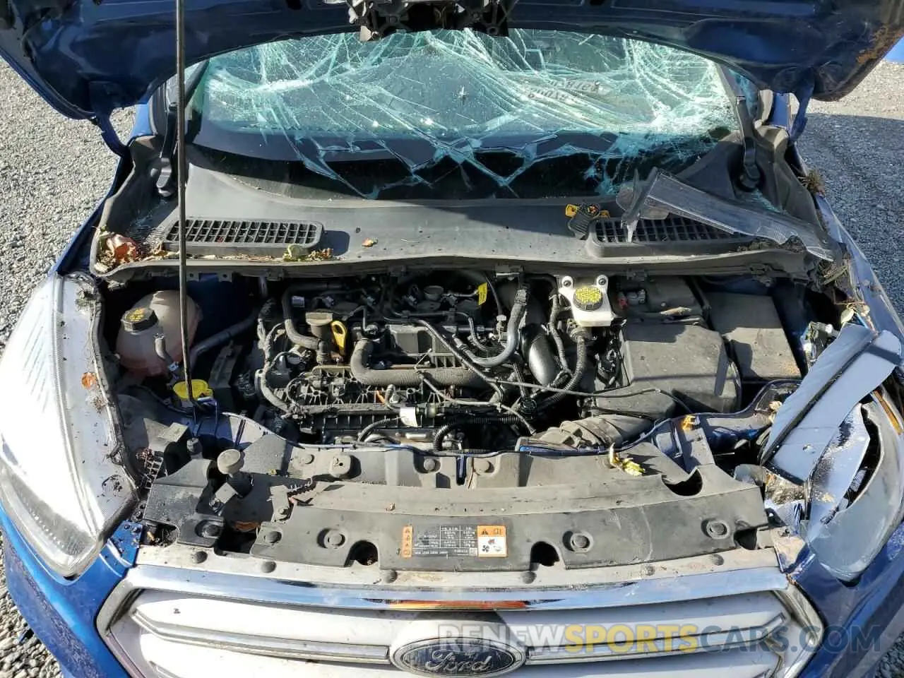 12 fotografías del automóvil dañado 1FMCU9GDXKUA21184 FORD ESCAPE 2019