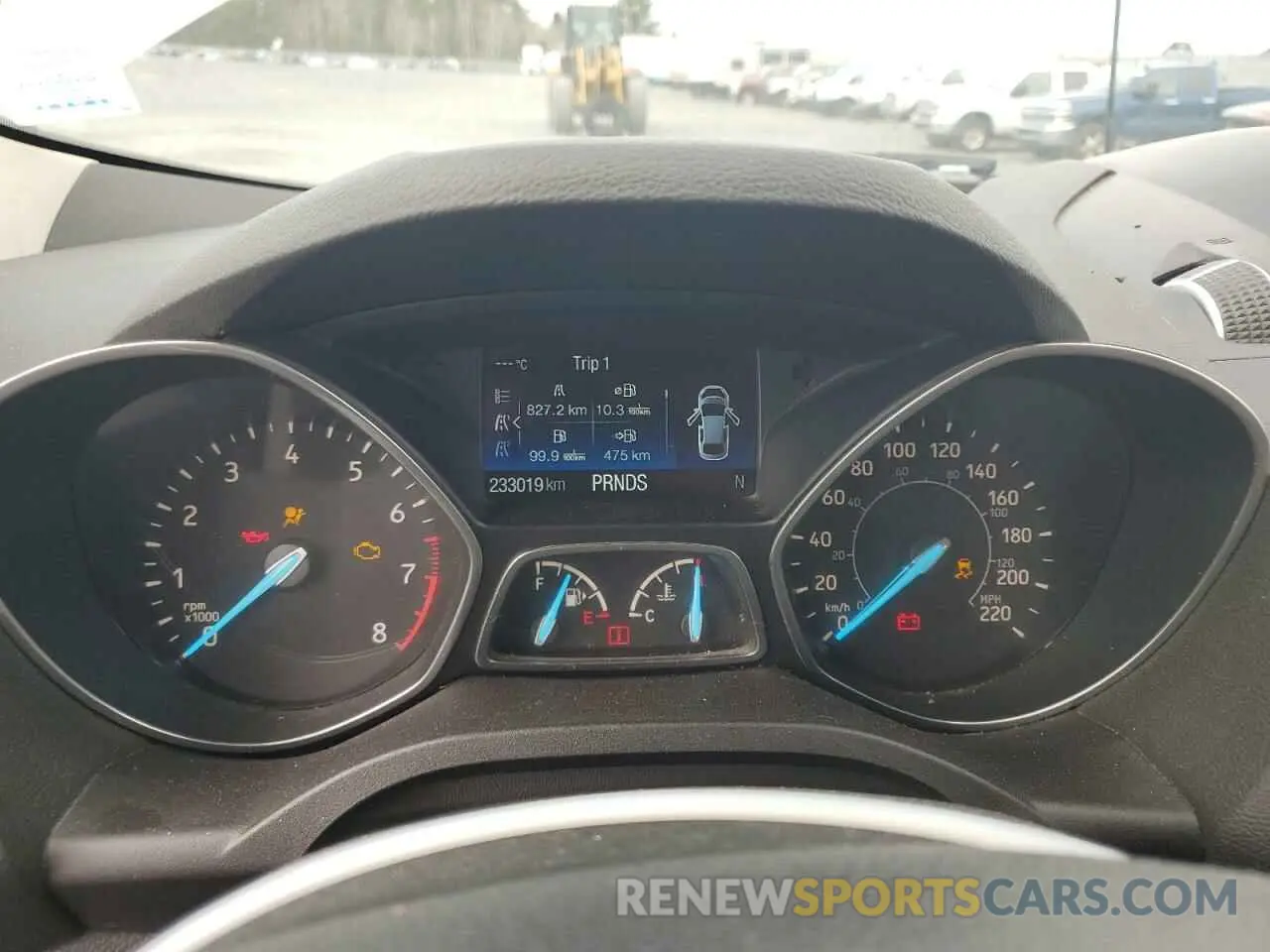 9 fotografías del automóvil dañado 1FMCU9GDXKUC13530 FORD ESCAPE 2019